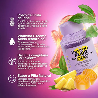 Lemme Purr® Probiotico Vaginal